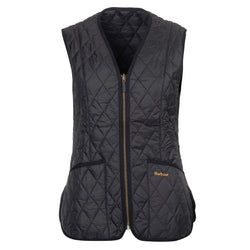 Betty Quilted Zip-In Liners – Black
