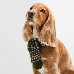 Barbouyr Dog Caps – Marlow Dog Scarf | Olive