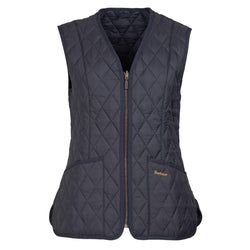 Betty Quilted Zip-In Liners – Navy