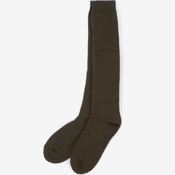 Barbour Wellington Knee Sock – Olive