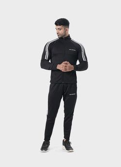 Colours – Muscle Fit Tracksuit - Black