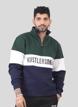 Styles – Standout Jumper - Green/Navy