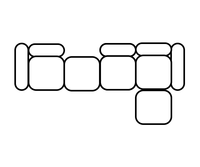 Configuration – 4 Seater Chaise