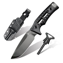 Style – DLC‑Coated DC53 Blade | Black G10 Handle