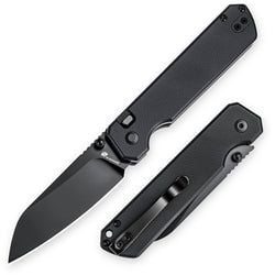 Style – 14C28N Black Blade | Black G10 ZD-130S-B