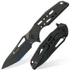 Style – S35VN Blade | Black Titanium Handle