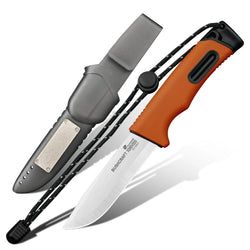 Style – 5Cr15 Blade | Black PP & Orange TPR Handle