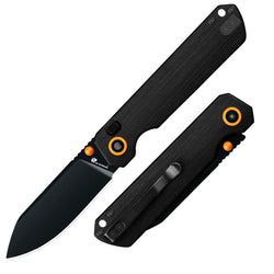Style – 14C28N Black Blade | Black G10 Handle