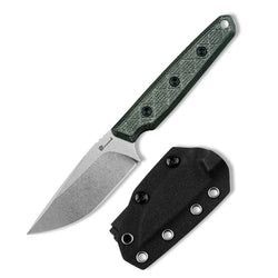 Estilo – Hoja 14C28N Stone Wash | Mango de Micarta Verde