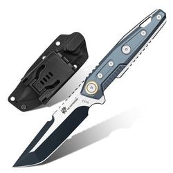 Style – DC53 Blade | Blue Aluminum Handle