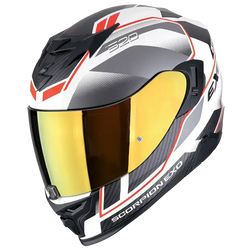 Matt White Silver Red