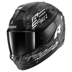 Matt Black White Silver