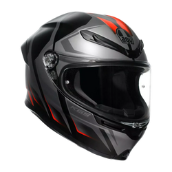 Karve Matt Black Grey Red