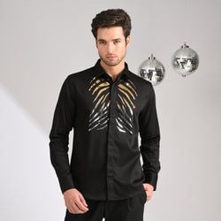 Black leather