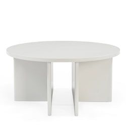Rond 80 cm – Off white