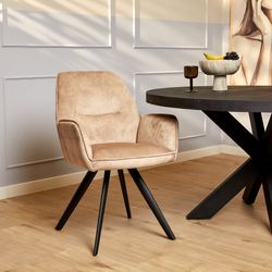 Kleur – Taupe velvet