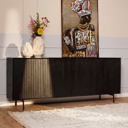 Zwart – 210 cm