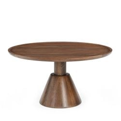 Rond met kegelpoot – Bruin