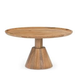 Rond met kegelpoot – Naturel