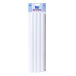 Variant – White Plastic Pk/4 (31.7cm / 12½")