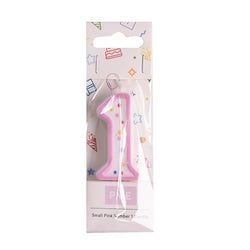 Variant – Number Candle - Small Pink One