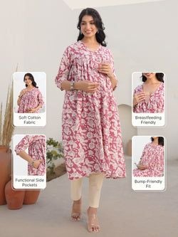 Similar Maternity Kurta – Mauve