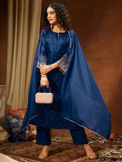 Explore More Suit Set – Teal Blue