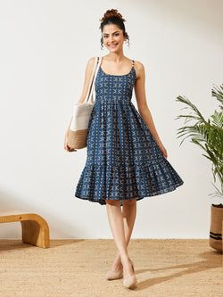 More in Cotton – Navy Blue