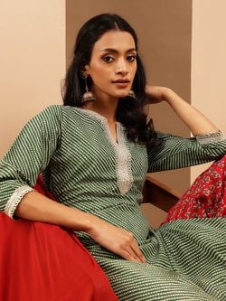 Green & Maroon