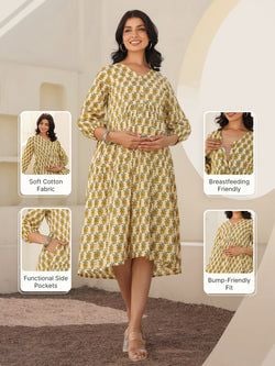 Similar Maternity Dress – Cream