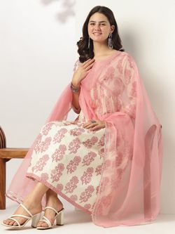 Cream & Pink