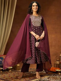 Explore More Suit Set – Wine