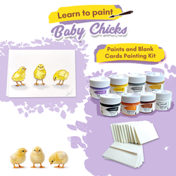 Choose One – Baby Chicks - (Paints & Cardstock Only)