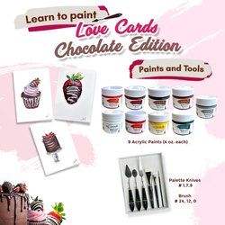 Choose One – Love Cards Chocolate Edition - (Full Kit with Tools)