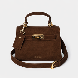 . – Brown Suede