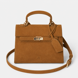 Brown Suede