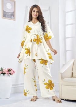 Color – White & Yellow