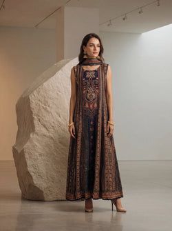 Color – Navy Blue & Maroon