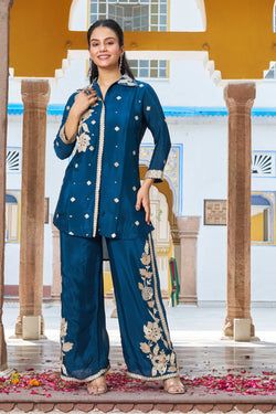 Color – Peacock Blue