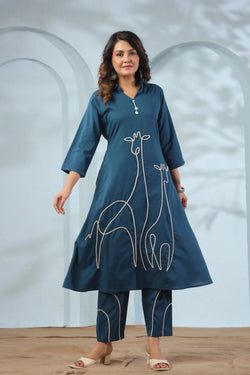 Color – Peacock Blue