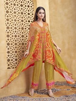 Color – Orange Green