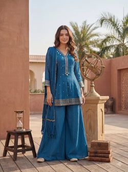 Color – Peacock Blue