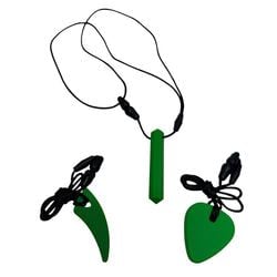 Wearable & Hand Held Oral Chews – Green Bundle