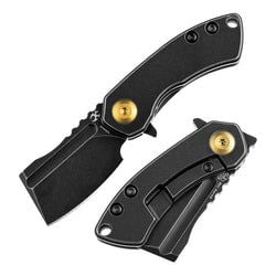 Mini Korvid – Black Anodized Titanium