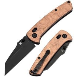 KANSEPT Main Street Thumb Studs/Crossbar Lock Knife 80S Camo