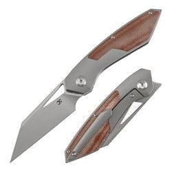 STRIP – Brown Micarta+Stonewash