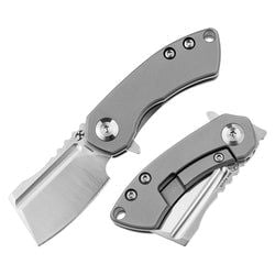 Mini Korvid – Bead Blasted Titanium