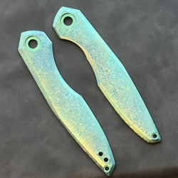 Scale-Green  Anodized Crystalized Ti