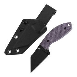 BlackWash + Purple Micarta