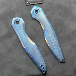 Halide Models – Scale-Blue  Anodized Crystalized Ti